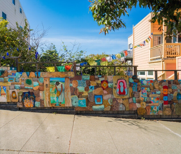 Art mural in Noe Valley