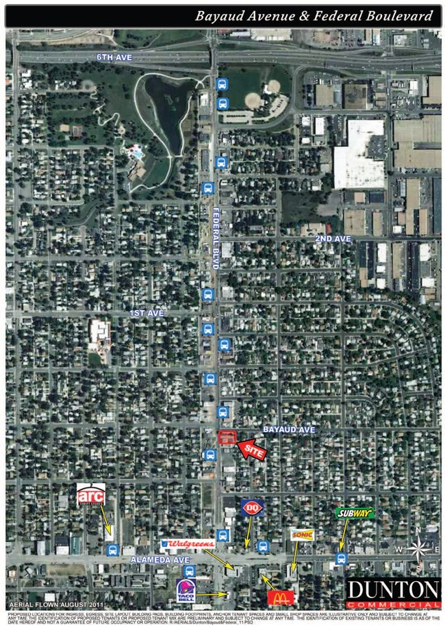 Aerial Photo - 100 S Federal Blvd