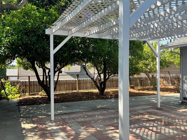 Backyard Patio Angle View - 560 Burlington Dr