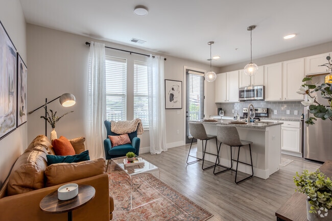 1BR, 1BA - 598 SF (El carbono) - Triumph Apartments