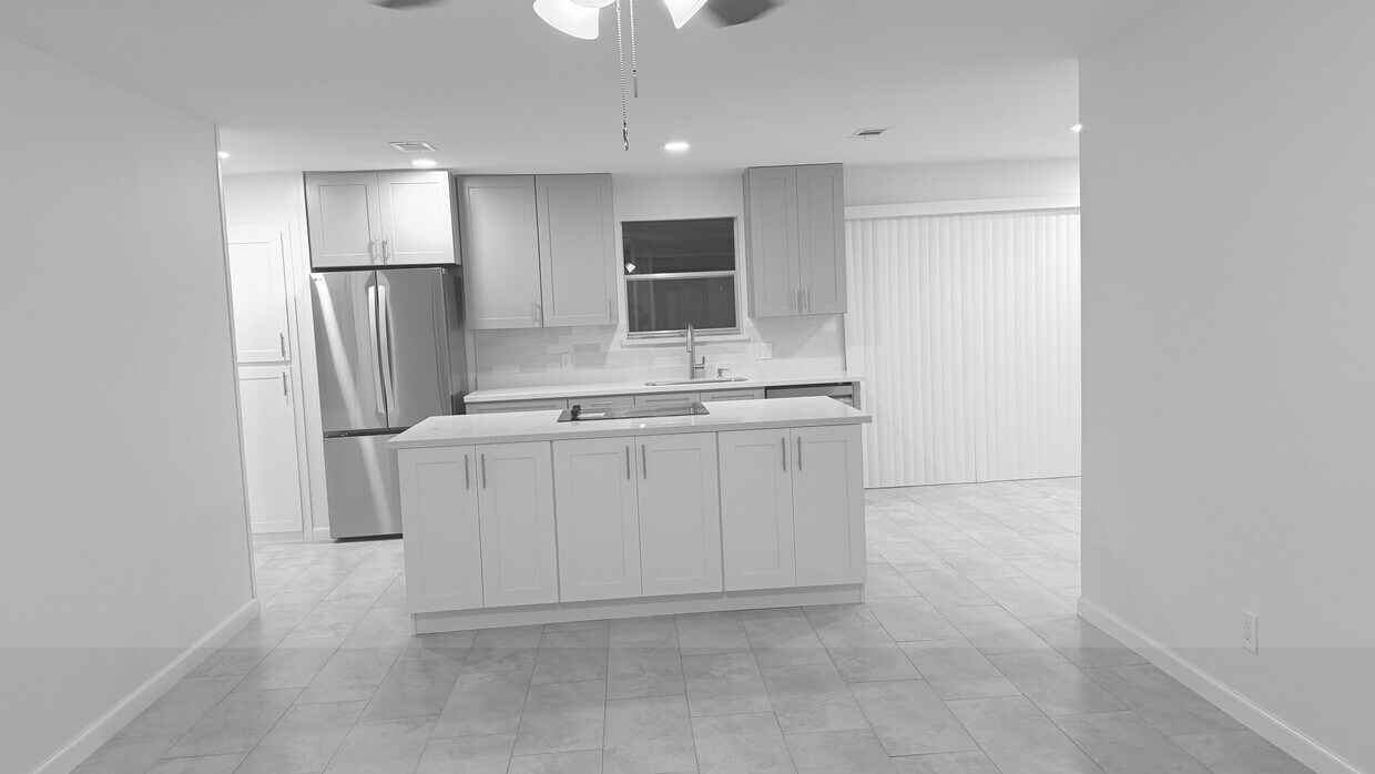 New Kitchen with Island - 1311 21st St