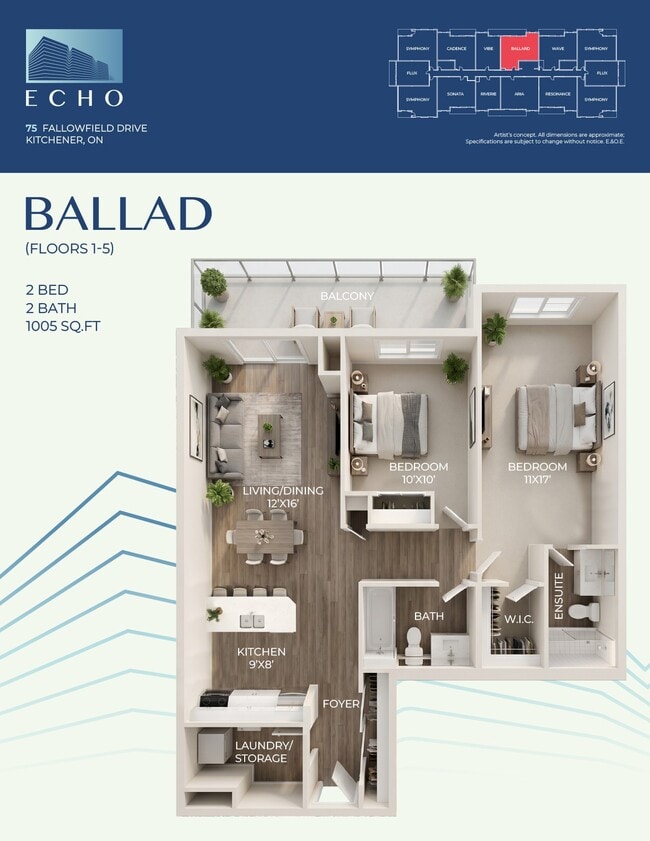 Floorplan - Echo