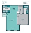 1 Bedroom A2 - 600sqft - SHORELINE