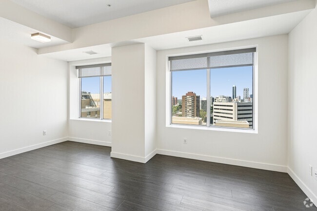 2BR, 2BA - 1,029SF - Living Room - e11even