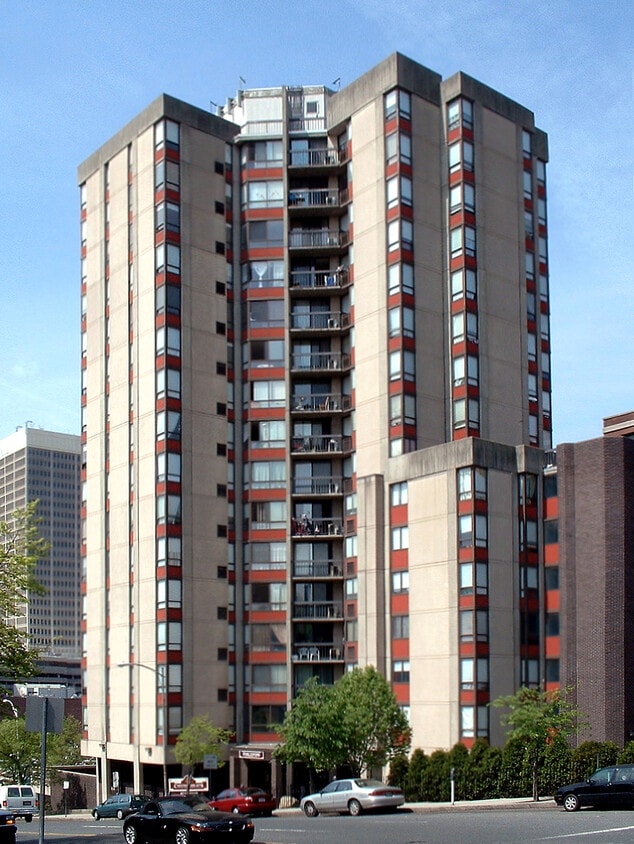 View from the northeast across Harrison Avenue - 70 Harrison Ave