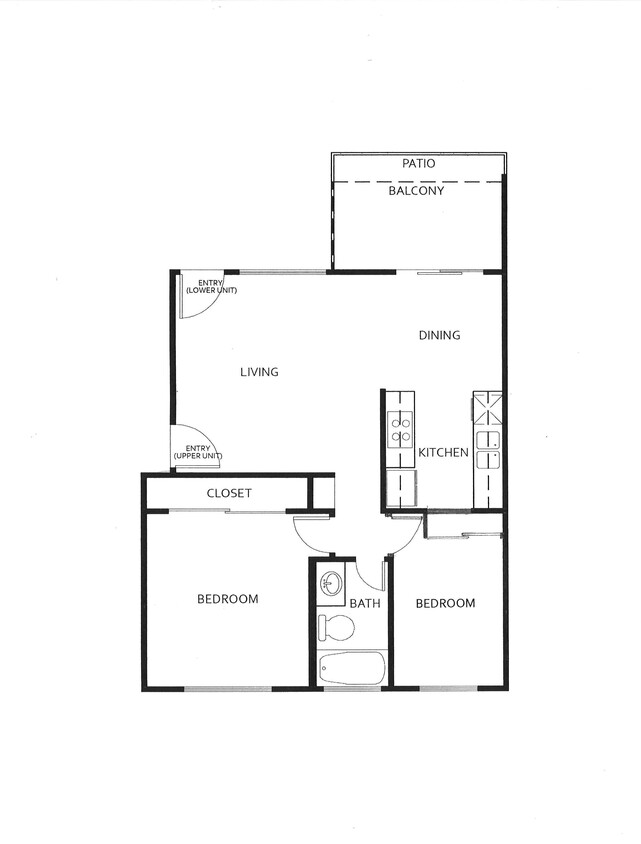 Floorplan - Windsong Terrace Apartments