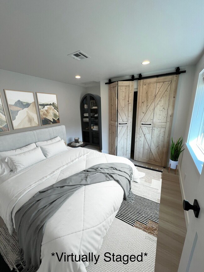 Bedroom - Virtually Staged - 8302 45th Pl W