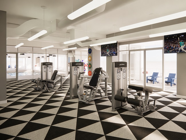 Coming Soon - Enhanced Fitness Center! - Centennial Tower & Court
