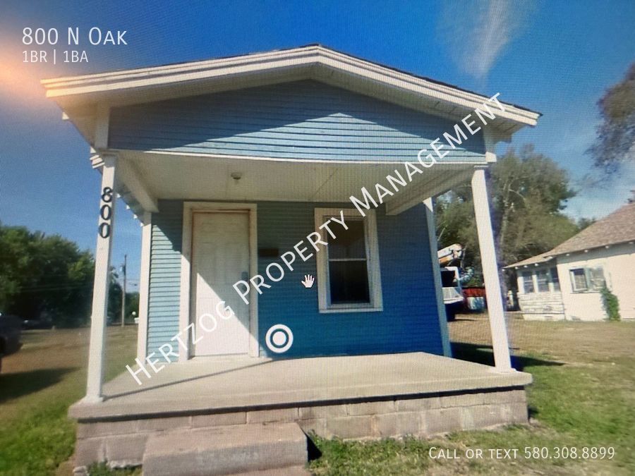 Newly Remodeled One Bedroom House House Rental in Ponca City, OK