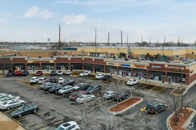 Shopping plazas make running errands easy for Franklin Park residents.