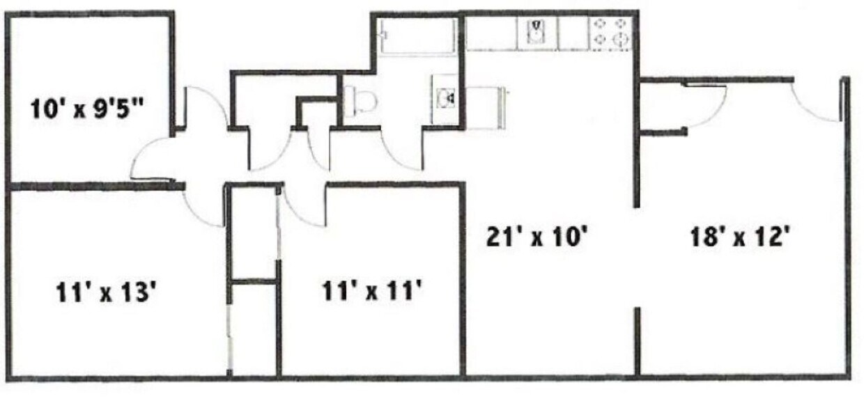 517 Center St Unit 517, Slippery Rock, PA 16057 Apartments in