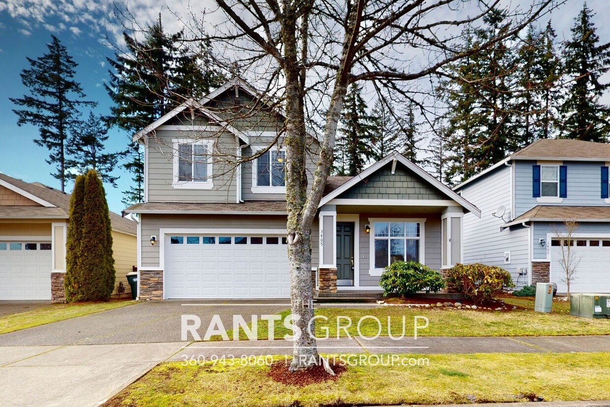 3 br, 2.5 bath House 3405 Lanyard Dr NE House Rental in Lacey, WA