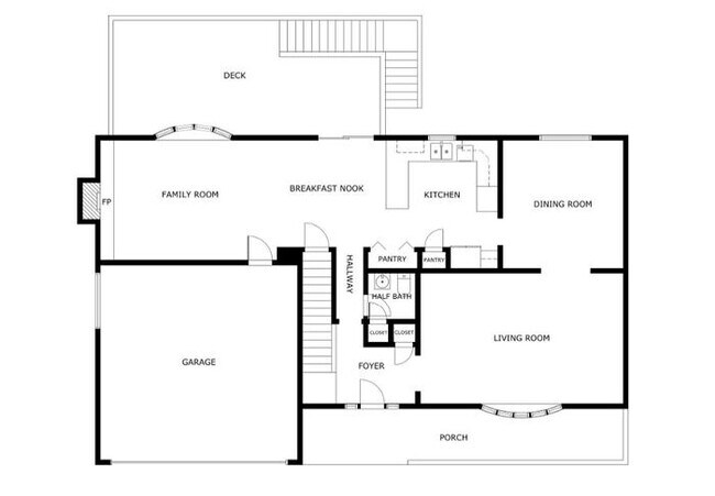 Foto del edificio - 5-Bed, 2.5-Bath Home with Deck & Covered P...