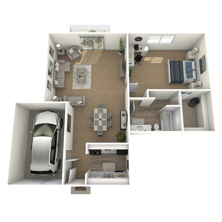 Plano de planta - Ascend Midtown