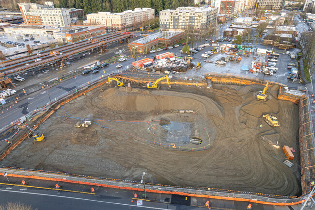 Los trabajos de construcción - de marzo de 2022 - Eastline Central