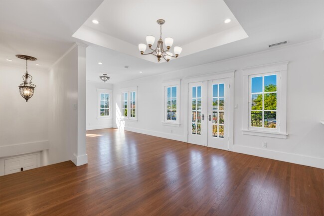 Living & Dining room areas - 2442 W Sunset Blvd