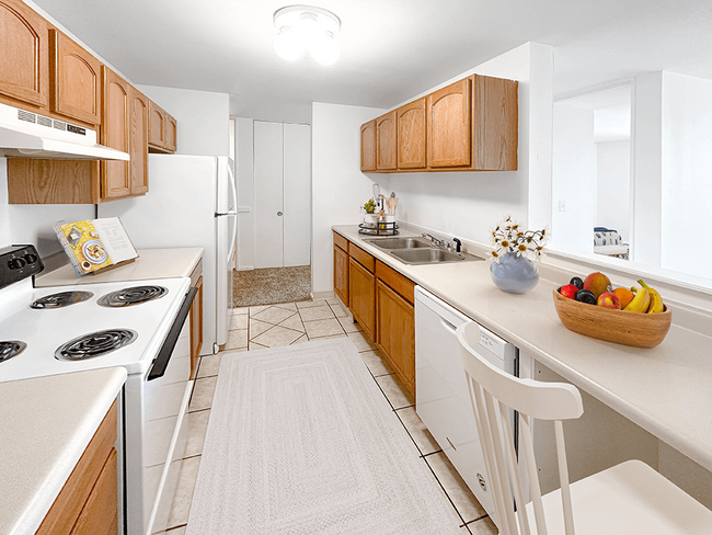 Lots of Kitchen Counter Space! - Westview Apartments