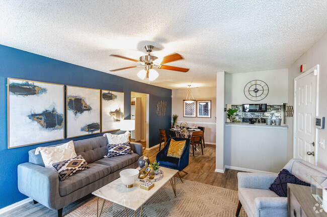 1BR, 1BA - A2 - 916 SF - Lyric on Bell