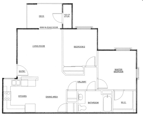 2BR/1BA - Citrus Grove Apartments