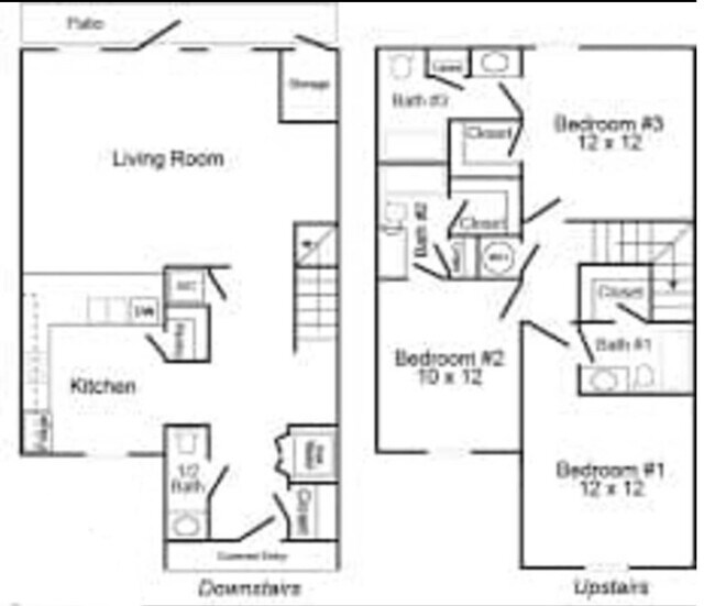 Floor plan - 1477 N Donahue Dr