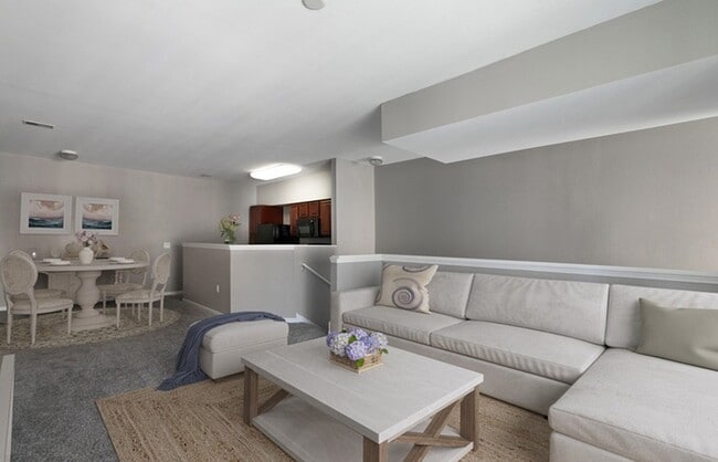 Living area space at 43 North Apartments - 43 North