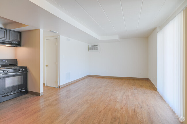 1HAB, 1BA - Sala de estar - Meadow View Apartments