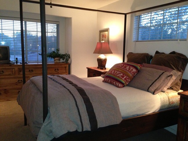 Furnished Master Bedroom with Queen Bed - 4190 E Village Cir