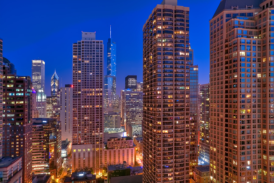 750 N. Rush - Vista al horizonte - The Chicagoan