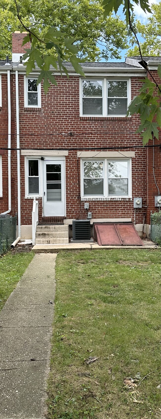 Back yard - 1010 Baltimore Ave