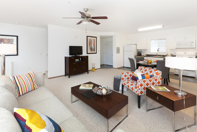 Living Room - Prospect Hill Apartments
