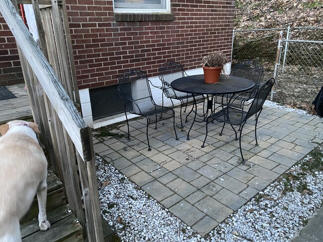 New patio - 119 Lehigh St