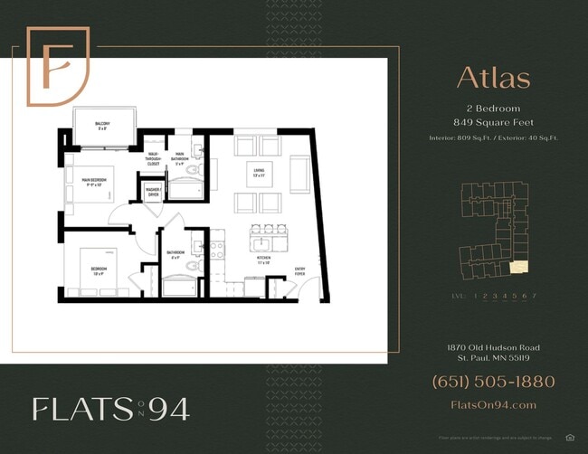 Interior Photo - Flats on 94