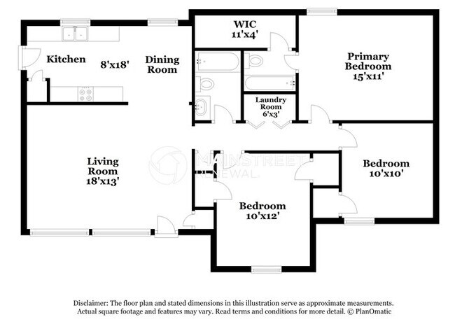 Foto del edificio - 3 Bedroom Pet-Friendly Home in memphis, TN with Main Street Renewal