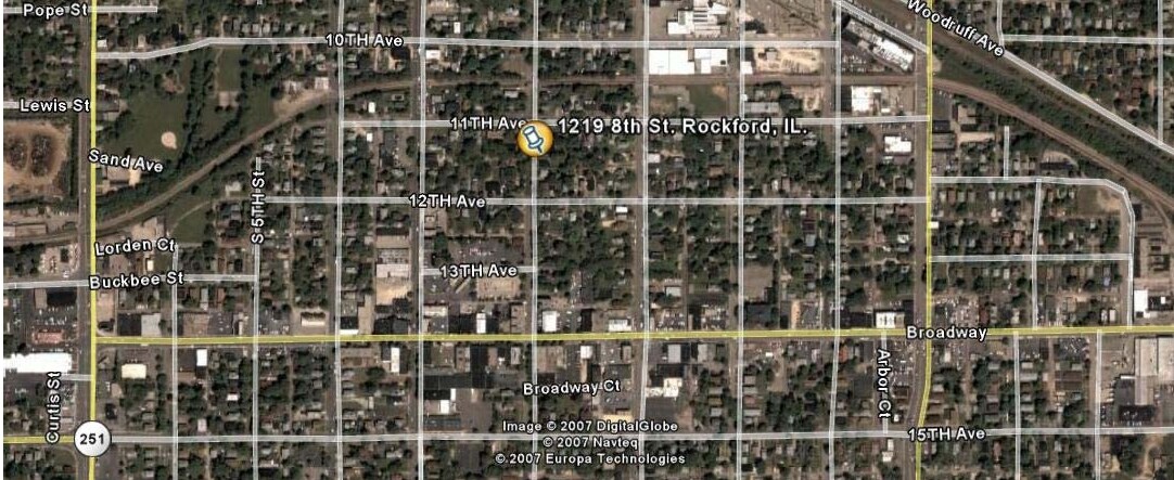 Aerial Photo - 1219 8th St