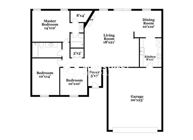 Foto del edificio - 3 Bedroom Pet-Friendly Home in Millington,...