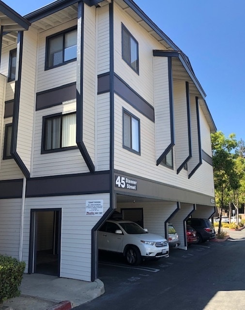 Each unit has 1 covered & 1 uncovered assigned parking space. Additional spaces available through the HOA for purchase. - 45 Stenner Street