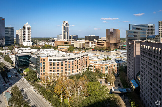 Aerial Photo - Lofts on Post Oak