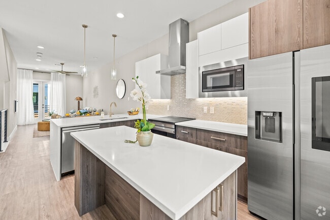 2BR, 2.5BA - 1,200SF - Kitchen - The Merritt