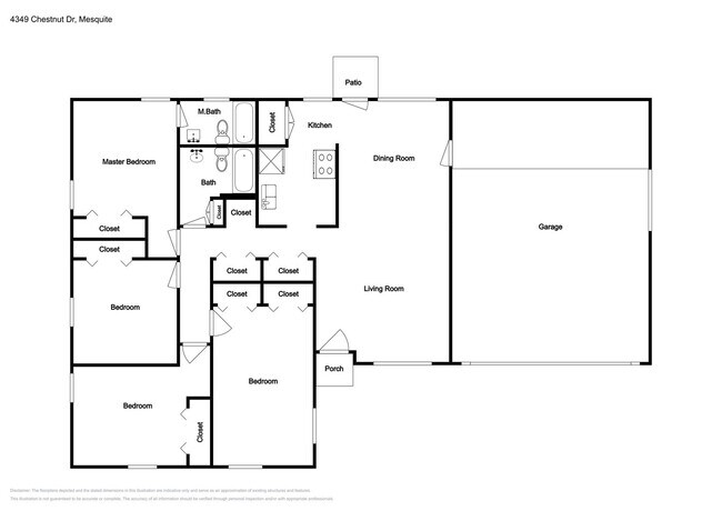 Foto del edificio - Coming Soon! 4 BR/1.5BA | Newly Renovated Single Family Home | Large backyard | In Mesquite!