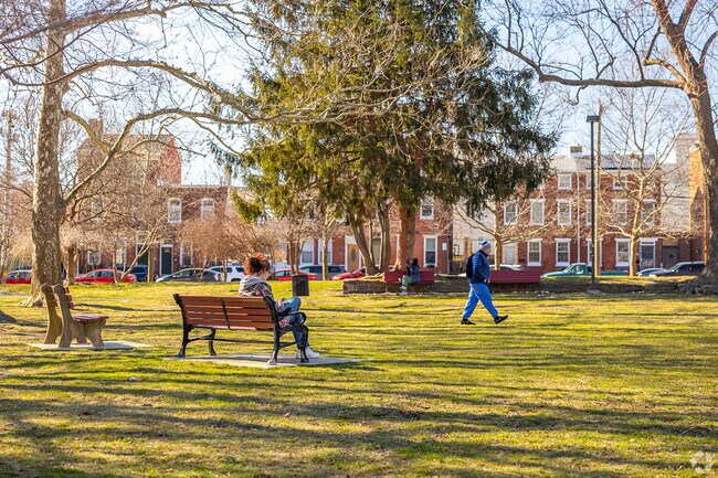 Unwind at one of the many parks in Powelton.