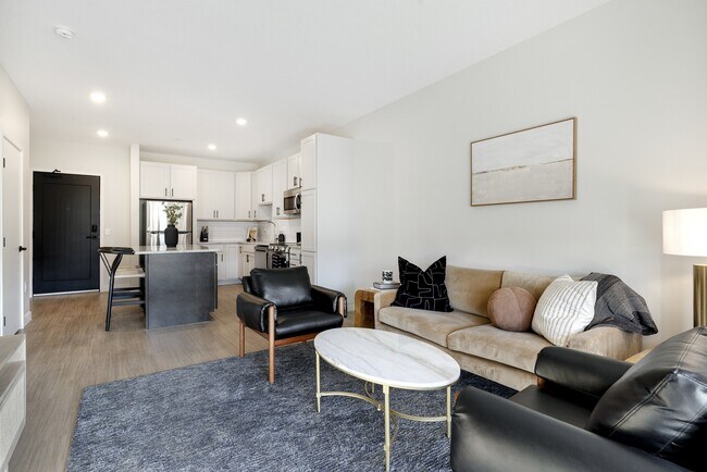 Sala de estar y cocina - The Blakeley