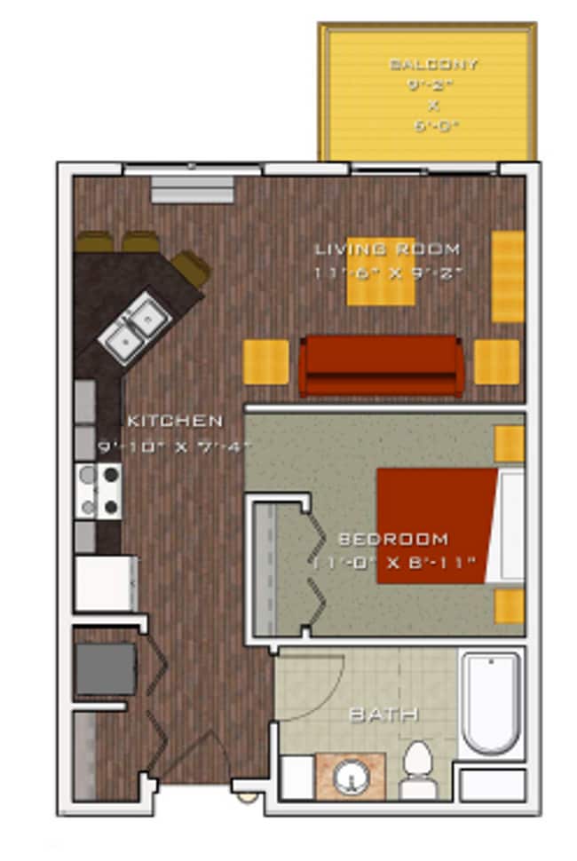 Interior Photo - Hidden Creek 1 Residences