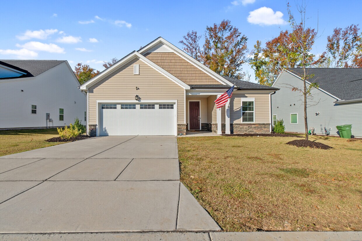 2509 Heathland Farm Dr, FuquayVarina, NC 27526 House Rental in