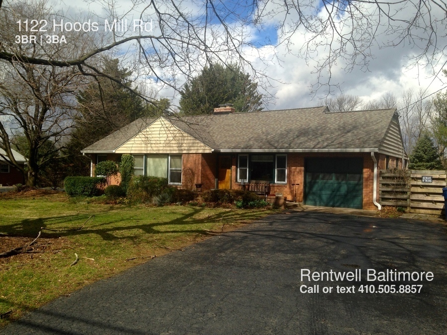 Primary Photo - 1122 Hoods Mill Rd