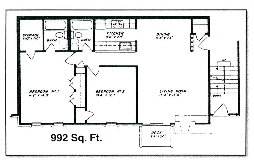 2BR/2BA - The Terrace Apartments