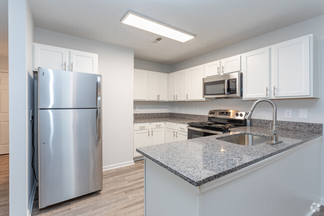 1HAB, 1BA - 715SF A1 - Cocina - Timber Woods