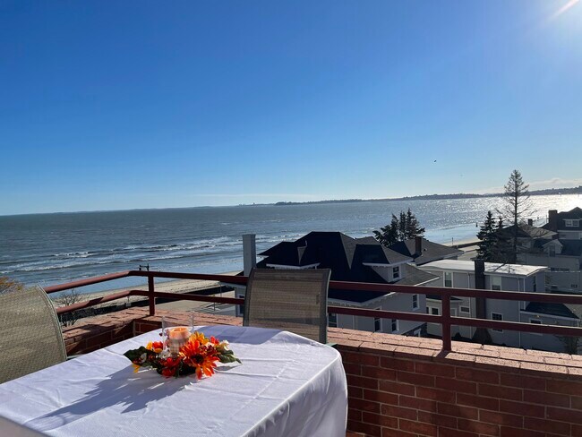 Ocean front view from balcony - 1 Carey Cir
