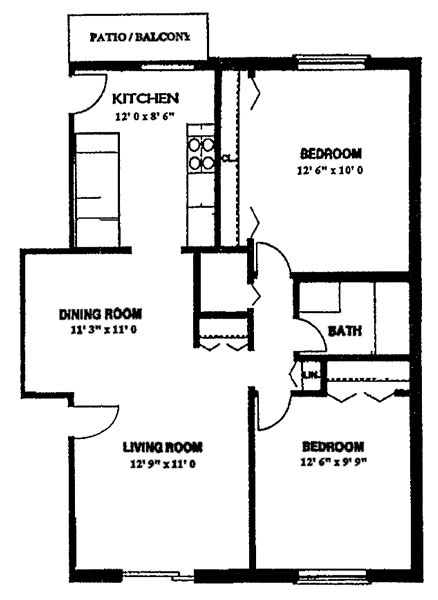 2BR/1BA - Mission Creek