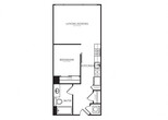 Jr 1 Bed/1 Bath-B1A.1