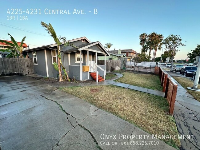 Building Photo - 1 bedroom 1 bath Unit in City Heights. Wal...